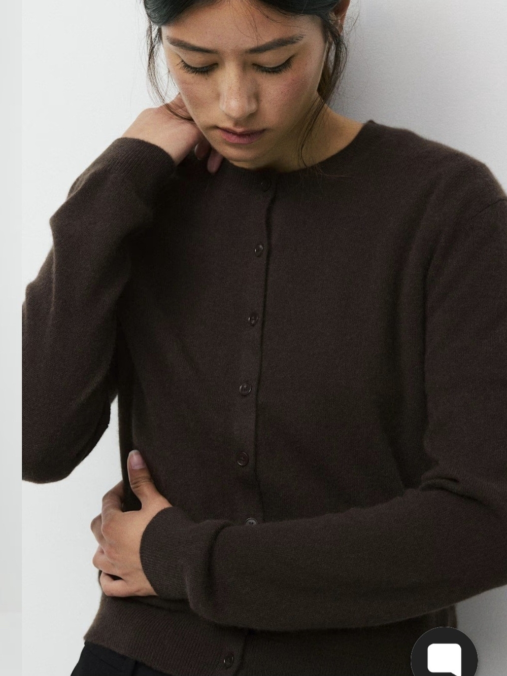Aritzia Bare Cashmere Noteworthy Cardigan Xs $168 - Picture 4 of 8
